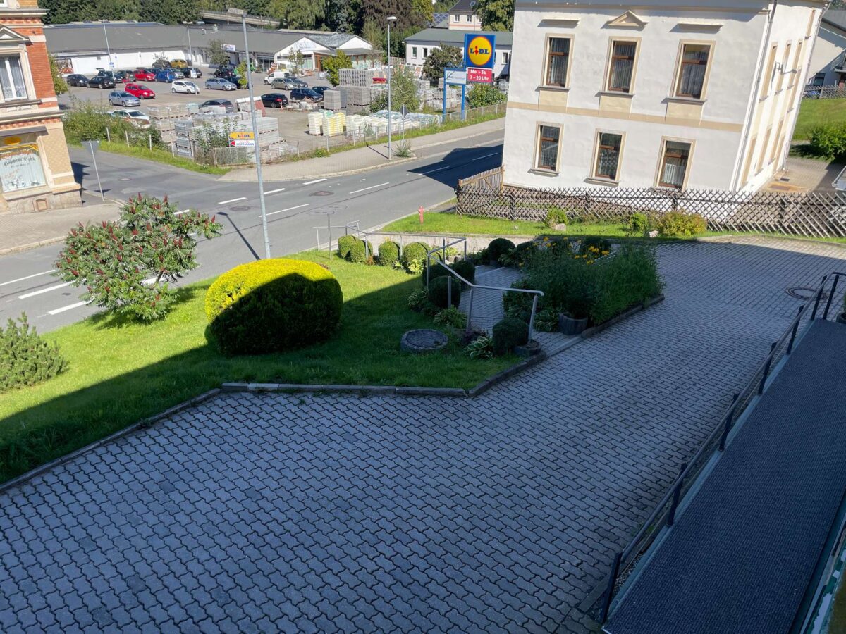 Gepflegter Innenhof
