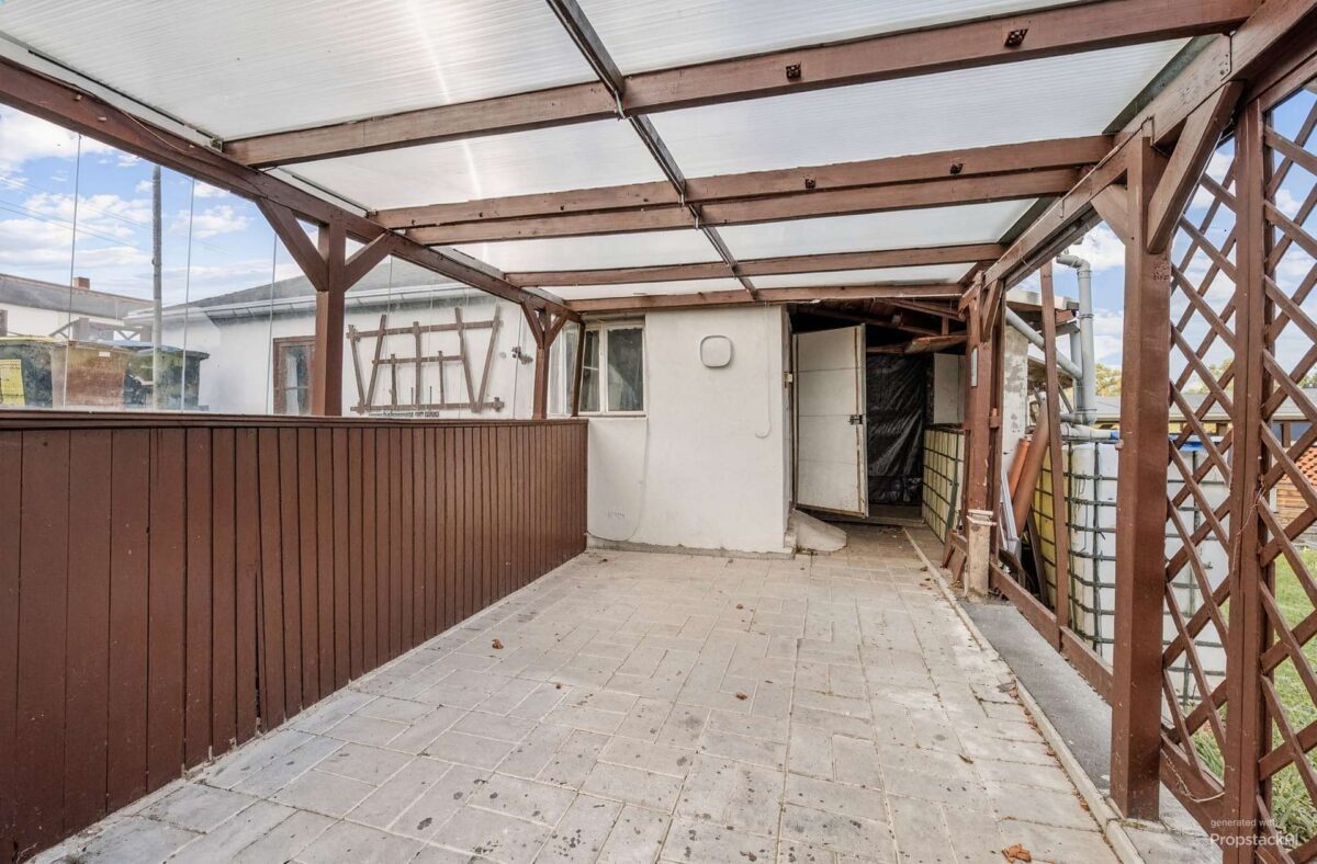 Überdachte Terrasse