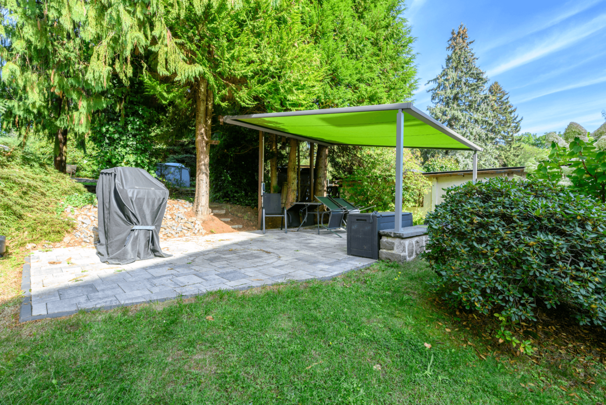 Pergola geschlossen