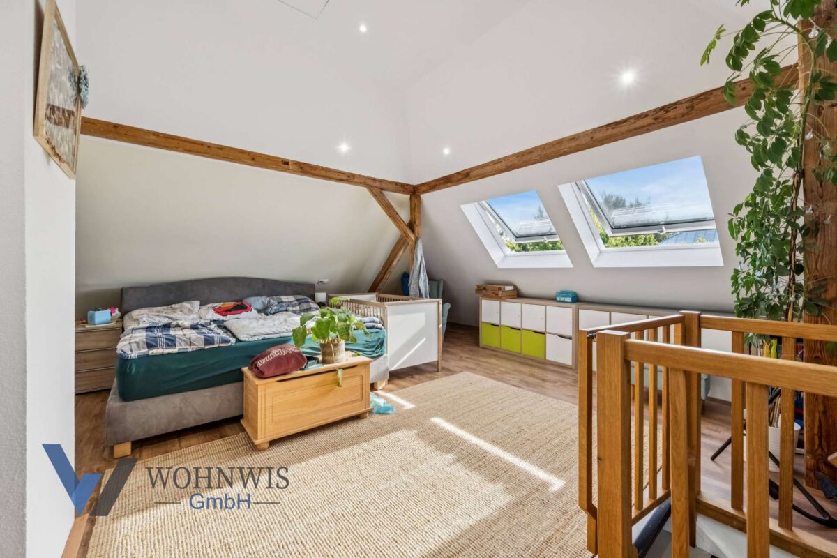 Schlafzimmer Dachgeschoss