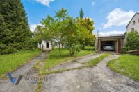 Ansicht Garage und Haus