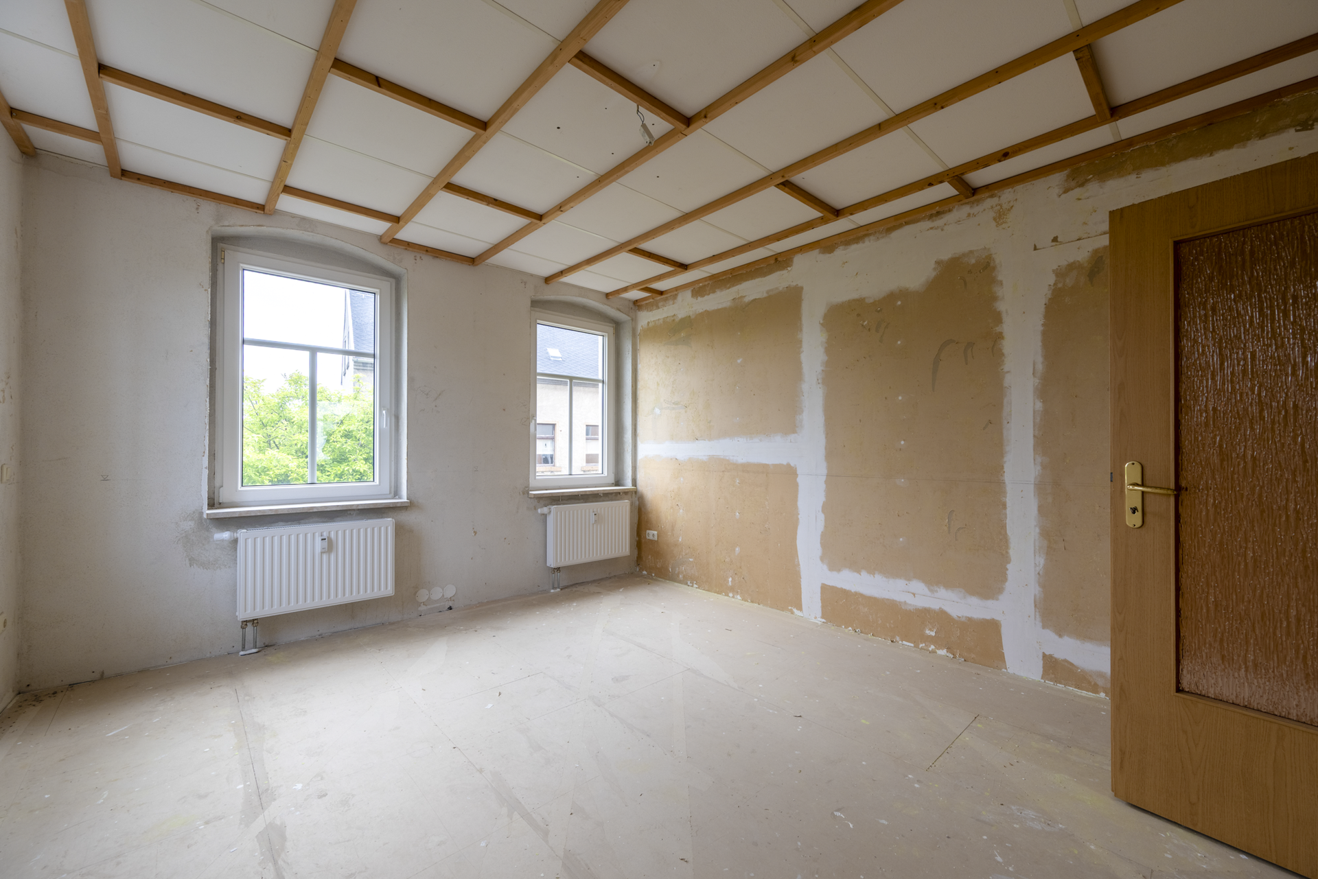 Hinterhaus Wohnung OG Schlafen