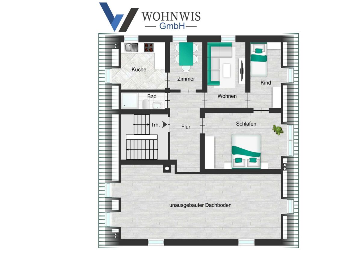 Grundriss 4 - Dachboden