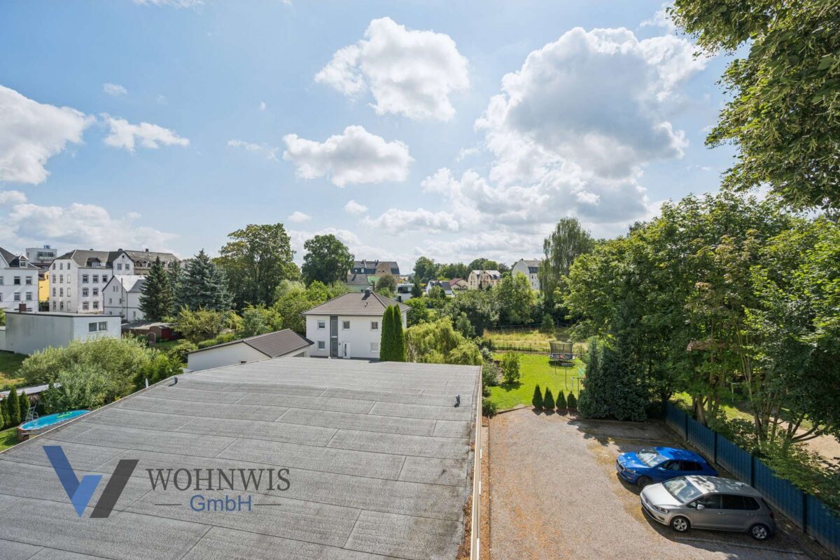 Blick von Treppenhaus VH auf HH und Hof